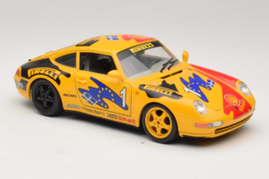 Porsche 911 993 Carrera Cup #1 1993 Bburago 1:18 3050-P1 Metal - imagem 6 de 8