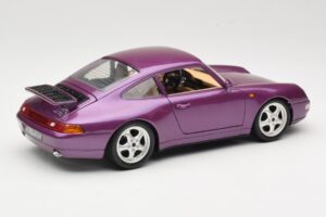 Porsche 911 993 Carrera Roxo Bburago 1:18 3060-M2 Metal - imagem 3 de 8
