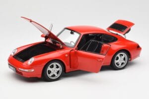 Porsche 911 993 Carrera Vermelho AUTOart 1:18 78132 Metal - imagem 2 de 8