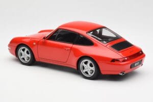 Porsche 911 993 Carrera Vermelho AUTOart 1:18 78132 Metal - imagem 7 de 8