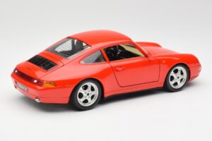 Porsche 911 993 Carrera Vermelho Bburago 1:18 3050 Metal - imagem 3 de 8