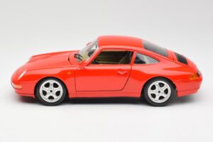 Porsche 911 993 Carrera Vermelho Bburago 1:18 3050 Metal - imagem 4 de 8