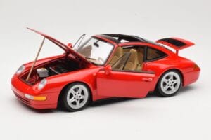 Porsche 911 993 Carrera Targa Vermelho UT Models 1:18 27821 Metal - imagem 2 de 8