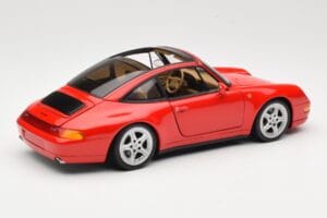 Porsche 911 993 Carrera Targa Vermelho UT Models 1:18 27821 Metal - imagem 3 de 8