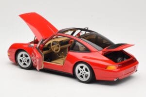 Porsche 911 993 Carrera Targa Vermelho UT Models 1:18 27821 Metal - imagem 5 de 8