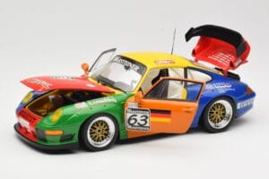 Porsche 911 993 GT2 #63 H. Muller / T. Trunk IMSA 1998 UT Models 1:18 39812 Metal - imagem 2 de 8