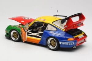 Porsche 911 993 GT2 #63 H. Muller / T. Trunk IMSA 1998 UT Models 1:18 39812 Metal - imagem 5 de 8