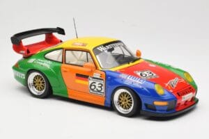 Porsche 911 993 GT2 #63 H. Muller / T. Trunk IMSA 1998 UT Models 1:18 39812 Metal - imagem 6 de 8