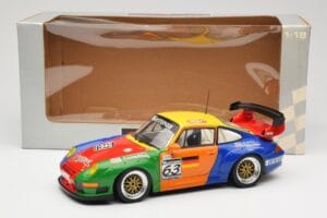 Porsche 911 993 GT2 #63 H. Muller / T. Trunk IMSA 1998 UT Models 1:18 39812 Metal - imagem 8 de 8