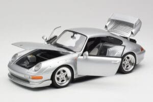Porsche 911 993 GT2 Arctic Prata Metálico UT Models 1:18 27831 Metal - imagem 2 de 8