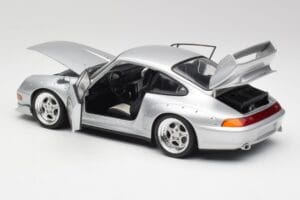 Porsche 911 993 GT2 Arctic Prata Metálico UT Models 1:18 27831 Metal - imagem 5 de 8