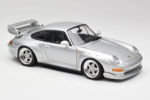 Porsche 911 993 GT2 Arctic Prata Metálico UT Models 1:18 27831 Metal - imagem 6 de 8
