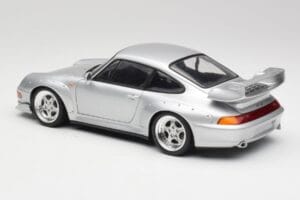 Porsche 911 993 GT2 Arctic Prata Metálico UT Models 1:18 27831 Metal - imagem 7 de 8
