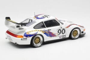 Porsche 911 993 GT2 #90 Vert / Franco / K. Koen Daytona 24 Hours 1998 UT Models 1:18 39813 Metal - imagem 3 de 8