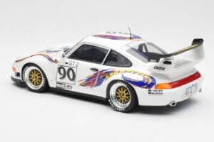 Porsche 911 993 GT2 #90 Vert / Franco / K. Koen Daytona 24 Hours 1998 UT Models 1:18 39813 Metal - imagem 7 de 8