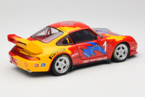 Porsche 911 993 GT2 RS #1 VIP Car Porsche Cup Germany 1995 UT Models 1:18 39514 Metal - imagem 3 de 8