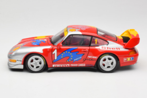 Porsche 911 993 GT2 RS #1 VIP Car Porsche Cup Germany 1995 UT Models 1:18 39514 Metal - imagem 4 de 8