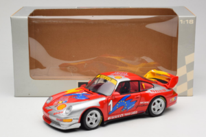 Porsche 911 993 GT2 RS #1 VIP Car Porsche Cup Germany 1995 UT Models 1:18 39514 Metal - imagem 8 de 8