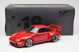 Porsche 911 993 Gunther Werks 400R Vermelho GT Spirit 1:18 GT210 Resina - imagem 6 de 6