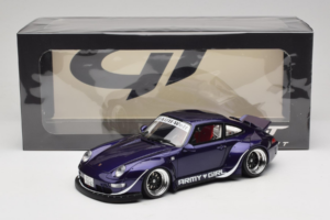 Porsche 911 993 RWB Army Girl Roxo GT Spirit 1:18 GT562 Resina - imagem 6 de 6