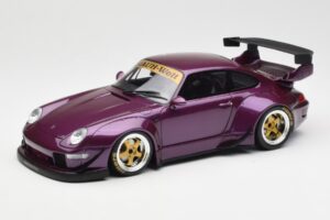 Porsche 911 993 RWB Roxo GT Spirit 1:18 GT727 Resina