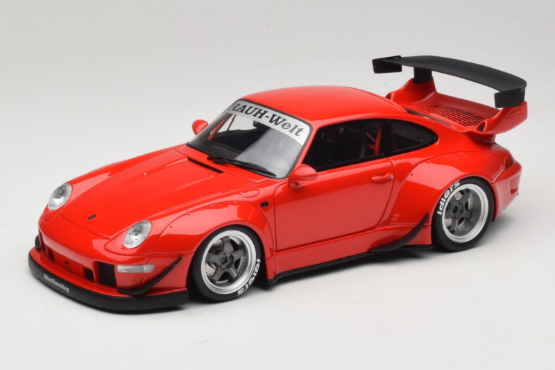 Porsche 911 993 RWB Vermelho GT Spirit 1:18 ZM045 Resina