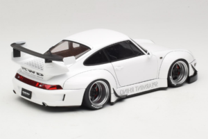 Porsche 911 993 RWB Branco Gun Grey Wheels AUTOart 1:18 78150 Compósito - imagem 3 de 8