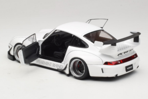 Porsche 911 993 RWB Branco Gun Grey Wheels AUTOart 1:18 78150 Compósito - imagem 5 de 8