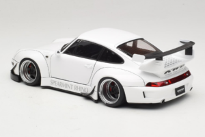 Porsche 911 993 RWB Branco Gun Grey Wheels AUTOart 1:18 78150 Compósito - imagem 7 de 8