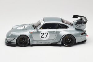 Porsche 911 993 RWB Yuiitsumuni Prata GT Spirit 1:18 GT522 Resina - imagem 3 de 6