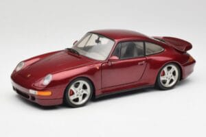 Porsche 911 993 Turbo Arena Vermelho Metálico UT Models 1:18 27811 Metal