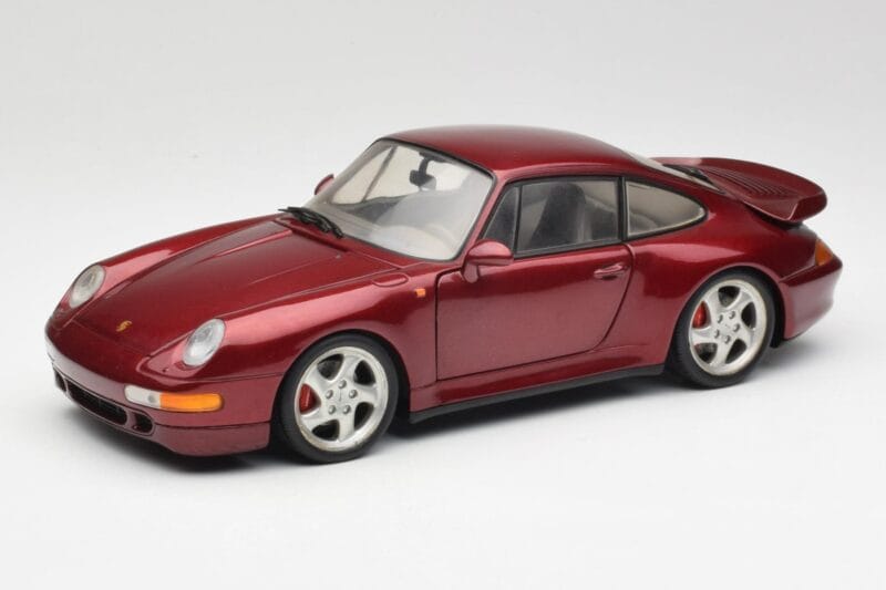 Porsche 911 993 Turbo Arena Vermelho Metálico UT Models 1:18 27811 Metal