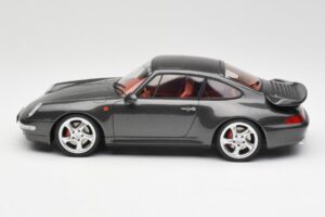 Porsche 911 993 Turbo Cinzento GT Spirit 1:18 GT051 Resina - imagem 3 de 6