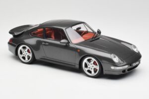 Porsche 911 993 Turbo Cinzento GT Spirit 1:18 GT051 Resina - imagem 4 de 6