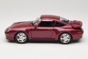 Porsche 911 993 Turbo Vermelho Anson 1:18 30320-W Metal - imagem 4 de 8