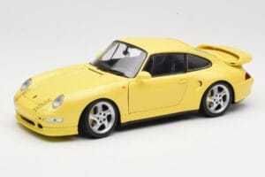 Porsche 911 993 Turbo S Amarelo UT Models 1:18 27836 Metal