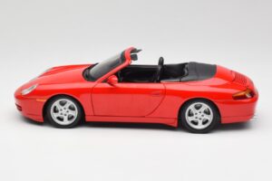 Porsche 911 996 Cabriolet Vermelho Gate 1:18 1051 Metal - imagem 4 de 8
