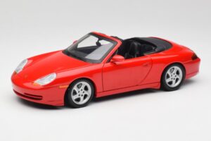 Porsche 911 996 Cabriolet Vermelho Gate 1:18 1051 Metal
