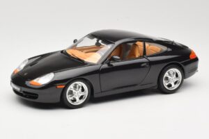 Porsche 911 996 Carrera Preto Bburago 1:18 3385-M2 Metal