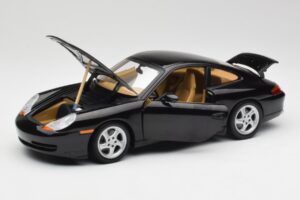Porsche 911 996 Carrera Preto Gate 1:18 1043 Metal - imagem 2 de 8