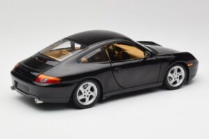 Porsche 911 996 Carrera Preto Gate 1:18 1043 Metal - imagem 3 de 8