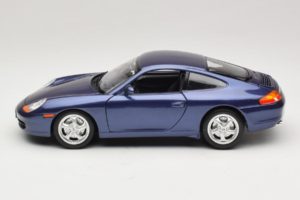 Porsche 911 996 Carrera Azul Bburago 1:18 WAP02100897 Metal - imagem 4 de 8