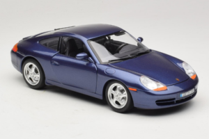 Porsche 911 996 Carrera Azul Bburago 1:18 WAP02100897 Metal - imagem 6 de 8