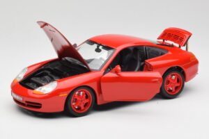 Porsche 911 996 Carrera Vermelho Edição Limitada Bburago 1:18 3385-M1 Metal - imagem 2 de 8