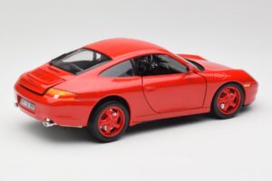 Porsche 911 996 Carrera Vermelho Edição Limitada Bburago 1:18 3385-M1 Metal - imagem 3 de 8