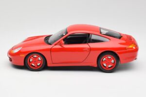 Porsche 911 996 Carrera Vermelho Edição Limitada Bburago 1:18 3385-M1 Metal - imagem 4 de 8