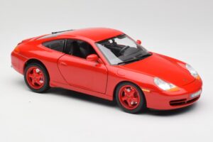 Porsche 911 996 Carrera Vermelho Edição Limitada Bburago 1:18 3385-M1 Metal - imagem 6 de 8