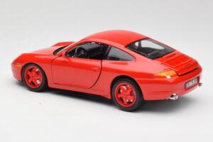 Porsche 911 996 Carrera Vermelho Edição Limitada Bburago 1:18 3385-M1 Metal - imagem 7 de 8