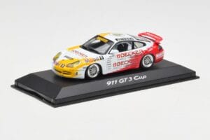 Porsche 911 996 GT3 Cup #1 M. Becker Carrera Cup 2003 Minichamps 1:43 WAP02007210 Metal - imagem 2 de 4