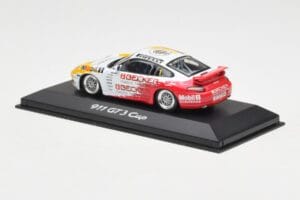 Porsche 911 996 GT3 Cup #1 M. Becker Carrera Cup 2003 Minichamps 1:43 WAP02007210 Metal - imagem 3 de 4
